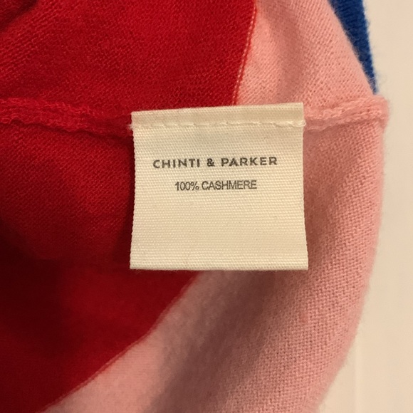 Chinti & Parke Multicolor Striped Cashmere Sweater - Picture 4 of 4